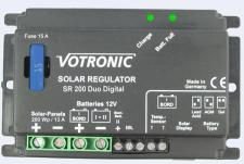 130 Watt Votronic EBL- laadregelaar + 2 Accu-aansluitingen - 1