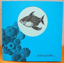 Zomaar kaart nr.10: Just a note (VIS)