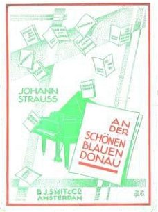 An der sch�nen blauen Donau. Walzer. Op. 314 [muziek: piano]