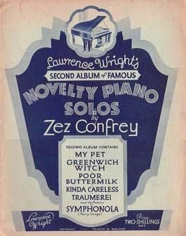 Lawrence Wright`s second album of famous novelty piano solos - 1