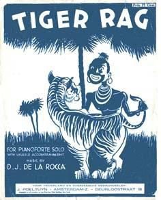 Tiger Rag. For pianoforte solo with ukulele accompaniment - 1