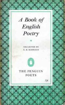 A book of English poetry. Chaucer to Rossetti
