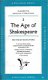 The age of Shakespeare. Volume 2 of a guide to English liter - 1 - Thumbnail