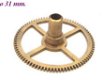 === Uurrad Franse pendule / regulateur = oud === 9340 - 1 - Thumbnail