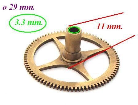 === Uurrad Franse pendule / regulateur = oud === 9339 - 2