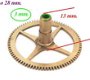 === Uurrad Franse pendule / regulateur = oud === 9338 - 2 - Thumbnail