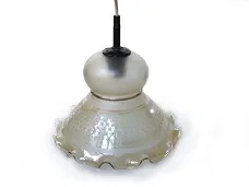 vintage glazen hanglamp