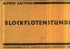 Zastrau; Alfred; Blockflötenstunde