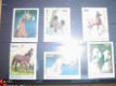 serie postzegels met paarden uit Benin - 1 - Thumbnail