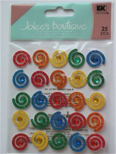 jolee's boutique repeats swirls multi color