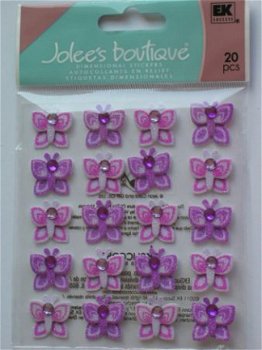 jolee's boutique repeats purple butterflies - 1