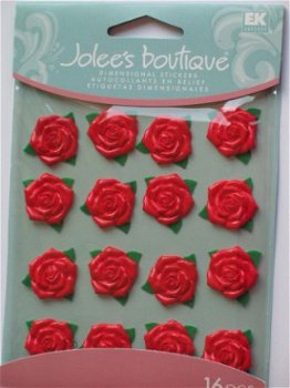 jolee's boutique cabochons roses - 1