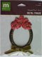 Making memories metal label holders beaded oval - 1 - Thumbnail