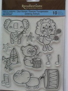 recollections clear stamp jamming animals