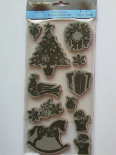 recollections rubber stamp christmas 1