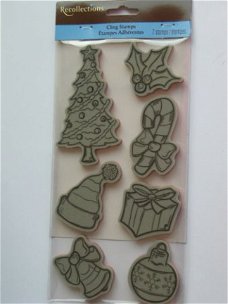 recollections rubber stamp christmas 3