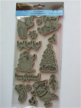 OPRUIMING: recollections rubber stamp hohoho - 1