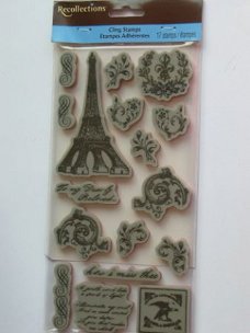 recollections rubber stamp paris