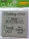 OPRUIMING: hero arts rubber stamp everyday greetings - 1 - Thumbnail