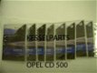 Opel cd500 alpen alps 2010 2011 nieuw orgineel cd 500 - 1 - Thumbnail