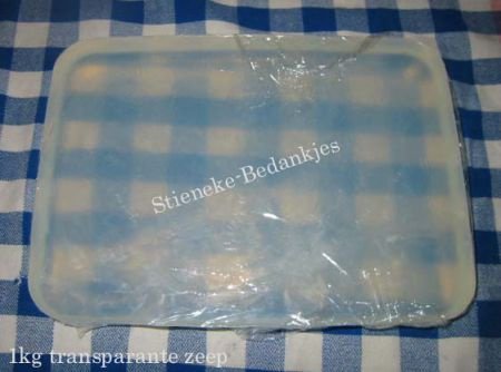 100 gram Zeep plakken zeepjes zeepketting mallen - 4