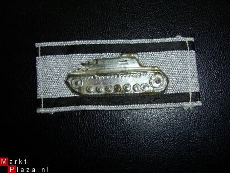 Panzer vernietigungs abzeichen zilver mdl WO2 - 1