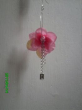 mooi lieve roze bloemoorbel kkein model - 1