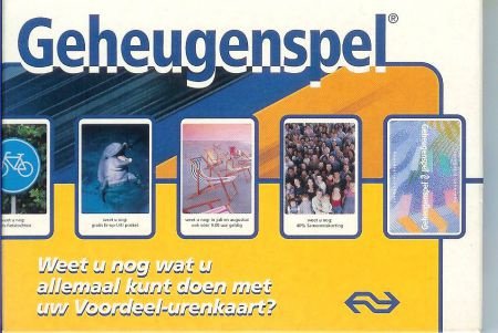 NS geheugenspel: over de kortingskaart - 1