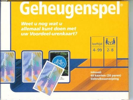 NS geheugenspel: over de kortingskaart - 1