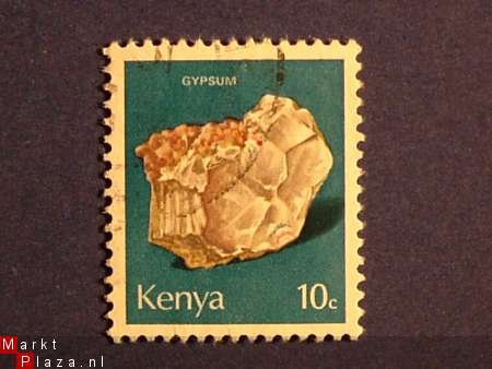 Thema, Mineralen Edelstenen Kenya 1977 Gypsum, Gips - 1