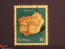 Thema, Mineralen Edelstenen Kenya 1977 Gypsum, Gips
