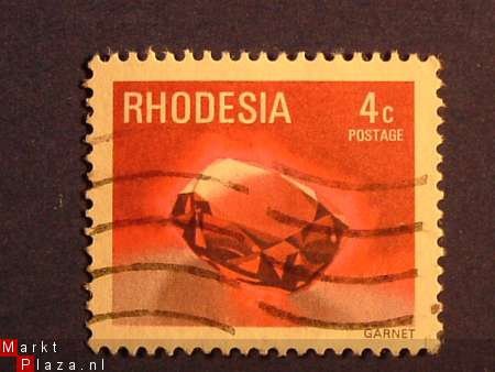 Granaat Edelstenen Mineralen Rhodesia - 1