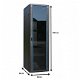 18U 19inch serverkast patchkast glazen deur 600x800x1000 mm - 2 - Thumbnail