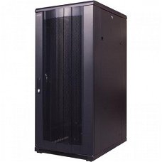 18U 19" serverkast patchkast stalen geperforeerde deuren 600x800x1000 mm