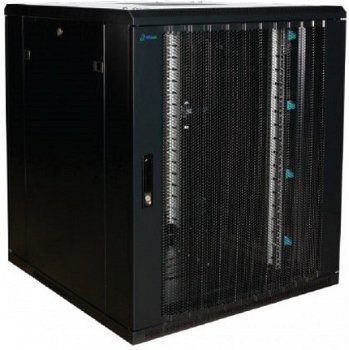 18U 19inch serverkast patchkast serverrack stalen gepeforeerde deuren (BxDxH) 800x800x1000 mm - 4