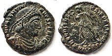 Romeinse munt Valentinianus I  Sear 4103