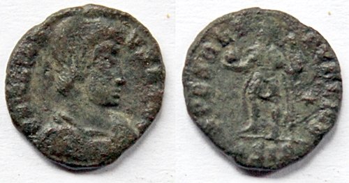 Romeinse munt Constantius II (337-361), Sear 4011 - 0