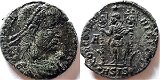 Bronzen munt Constantius II Augustus, Sear 4001 - 0 - Thumbnail