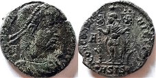 Bronzen munt Constantius II Augustus, Sear 4001