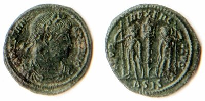 Romeinse munt Constans Sear 3970 - 1