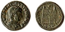 Romeinse munt Constantinus II (337-340), Sear 3948