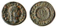 Romeinse munt van Constantinus II (337-340), Sear 3943