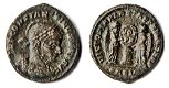 Bronzen munt van Constantijn de Grote, Sear 3883 - 1 - Thumbnail