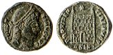 Bronzen munt Constantijn de Grote, Sear 3878 - 0 - Thumbnail