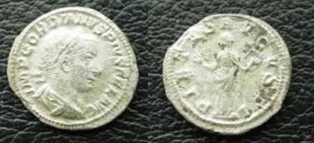 Zilveren denarius Keizer Gordianus III - 1