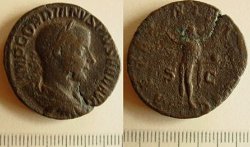 Sestertius Keizer Gordianus III Sear 2482