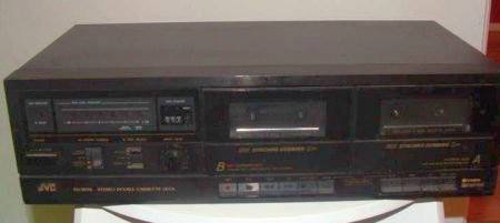 JVC Cassettedeck TD-W11X *VERKOCHT* - 1