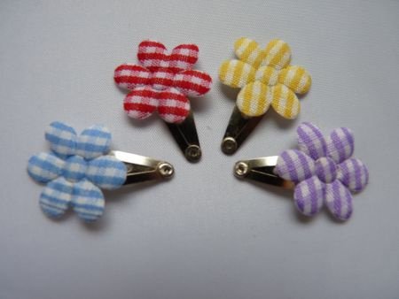 ** Setje van 4 newborn haarclips (A) - nr. 1