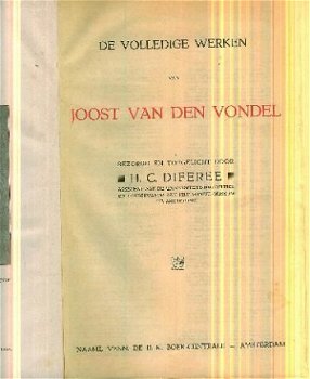 Joost van den Vondel; De Volledige Werken - 1