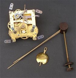 === Pendule uurwerk = gebruikt === 10118